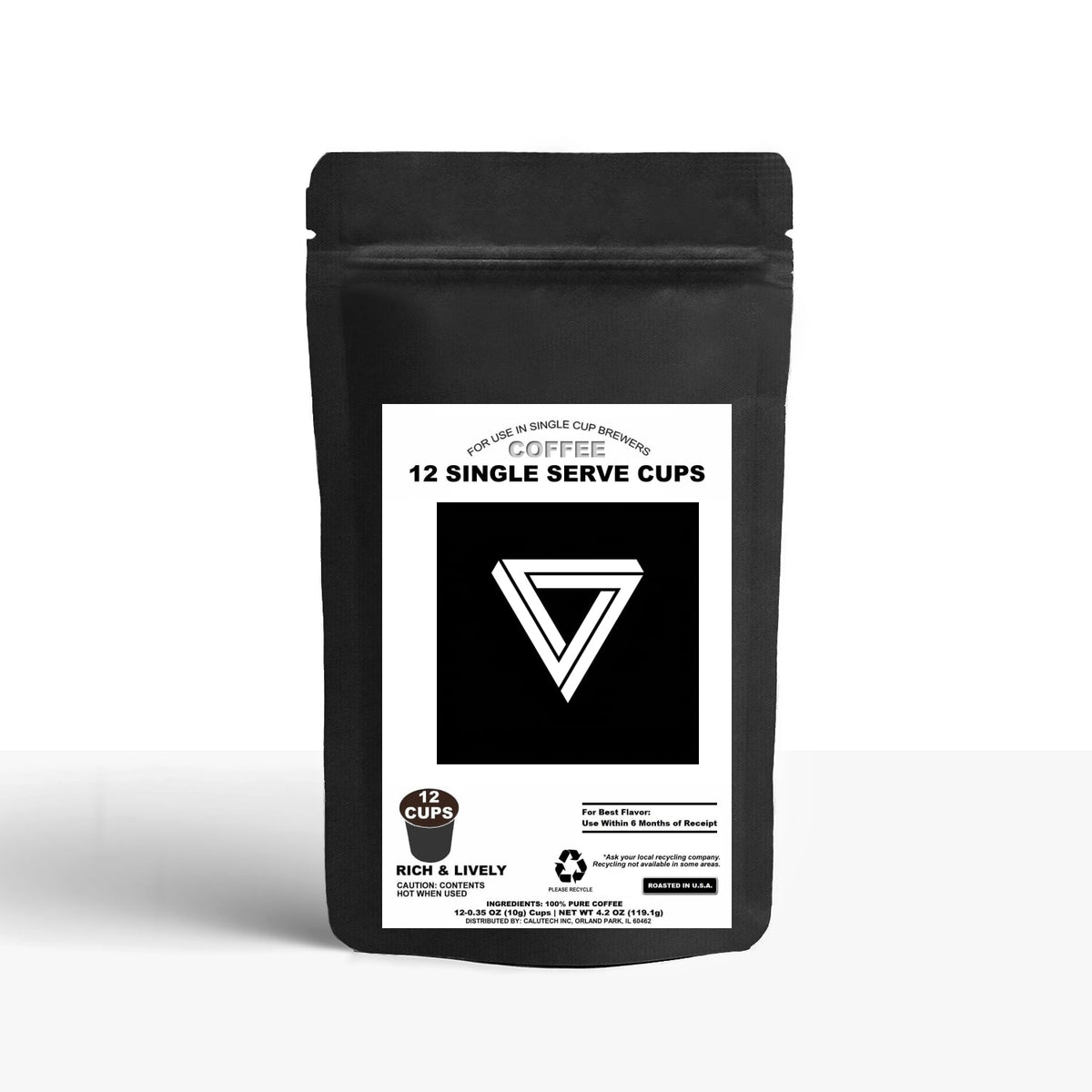 12 Pack Single Serve Coffee Capsules Feel Expresso