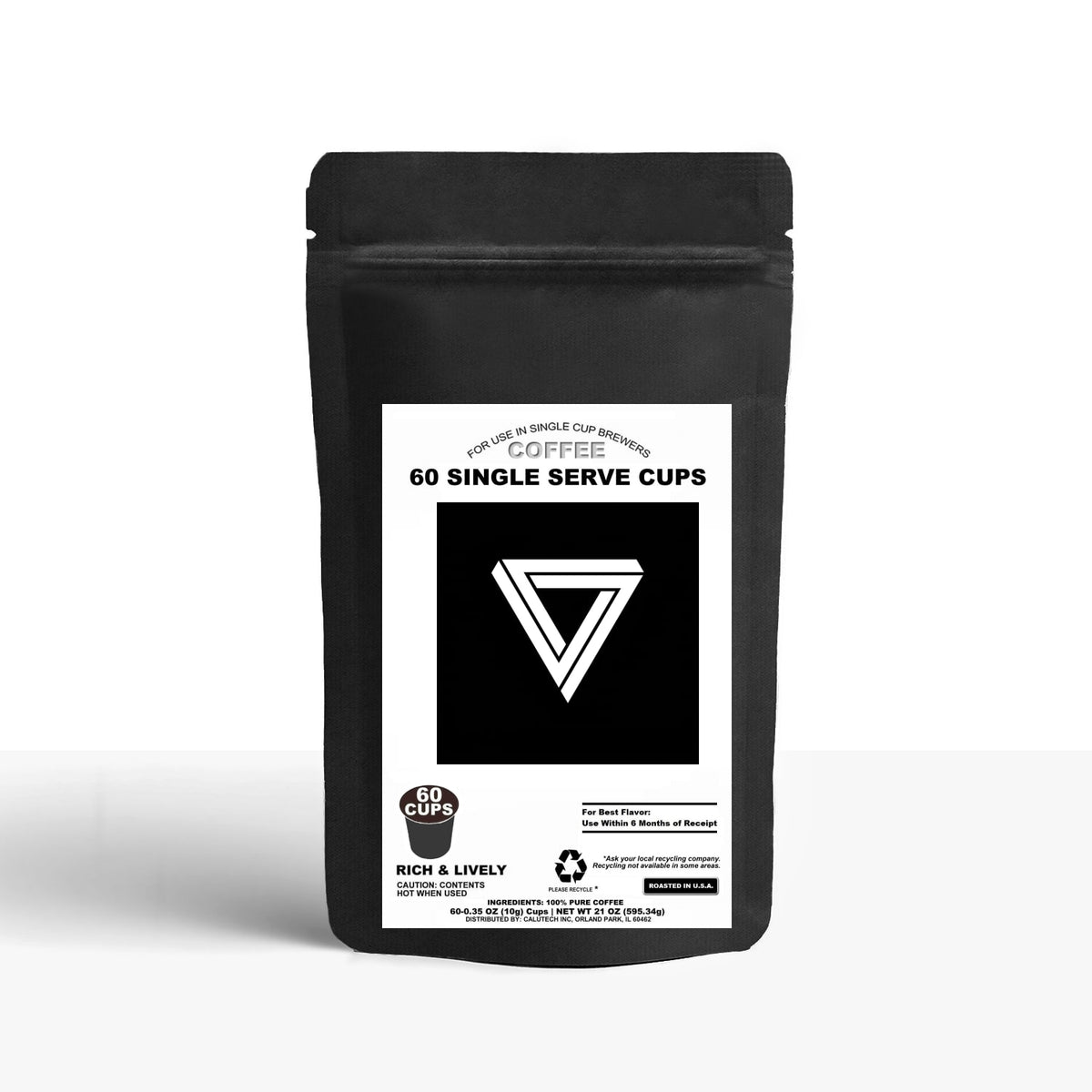 60 Pack Single Serve Coffee Capsules Feel Expresso